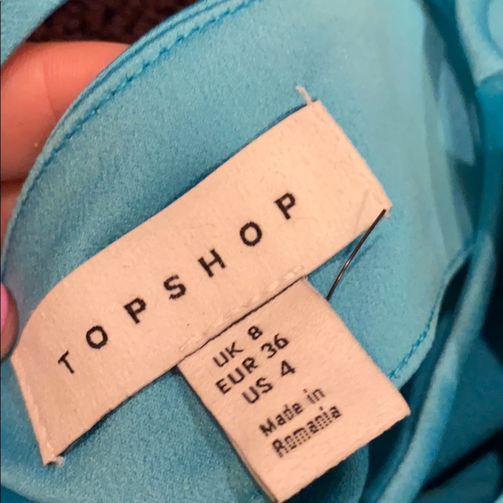 Topshop Ruched Slip - Picture 2 of 2
